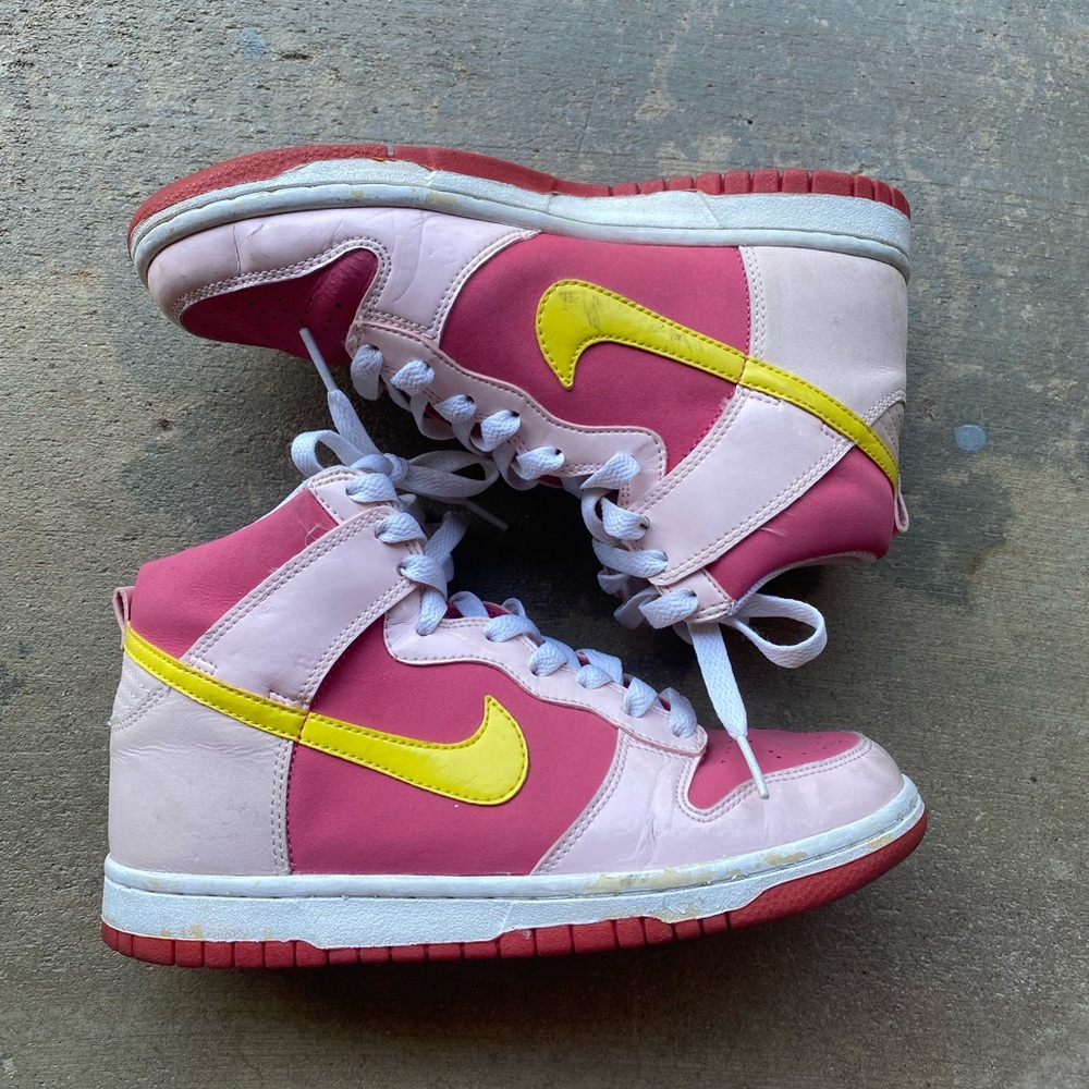 Vintage 2007 Flamingo Nike dunk high